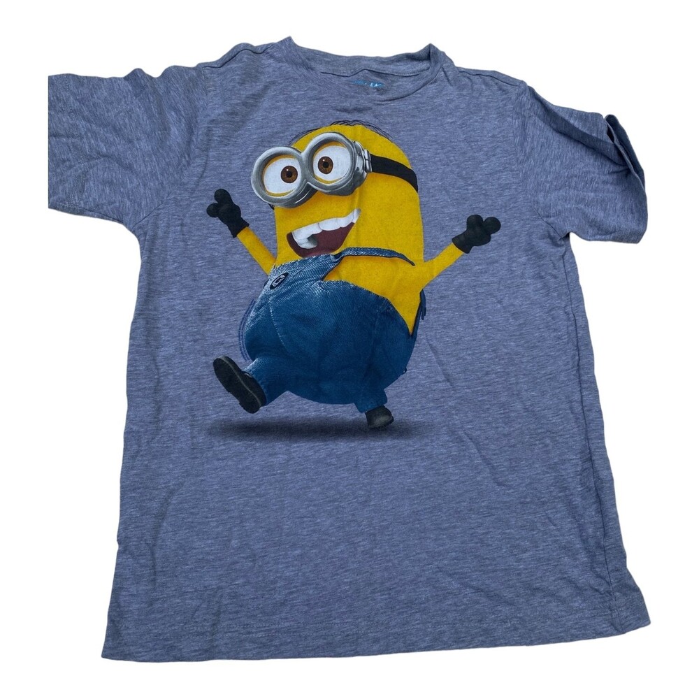 Despicable me 2 Old Navy Collectibles Dave Minion Kids Size M/ 8Y Grey/Yellow